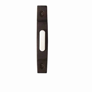 BS3-PW Craftmade Narrow Wired Doorbell Button Lighted, Two Color Choices