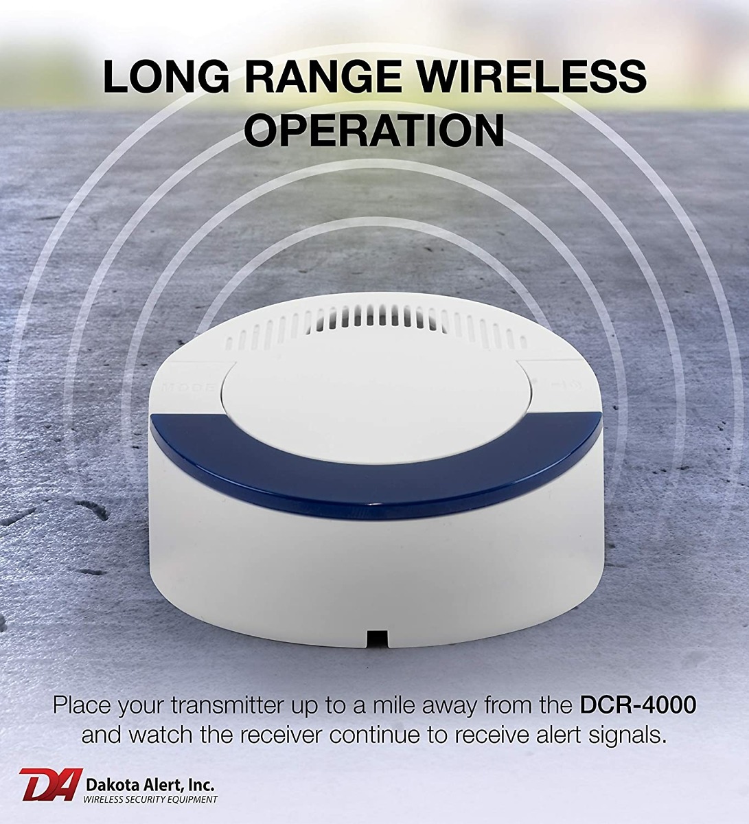 dakota alert dcr-4000 Desktop Chime Receiver for 4000 Series lifestyle