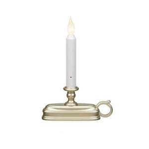 FPC1325P LED Holiday Candle Pewter 3 1