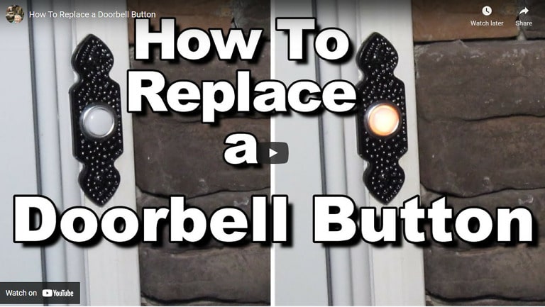 How to Install a Doorbell Button