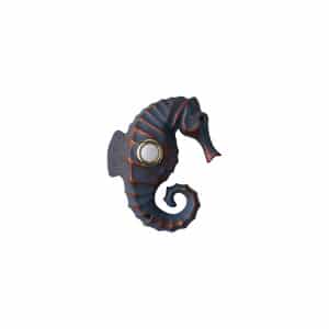 PB seahorse beautiful seahorse shaped wired doorbell push button 1