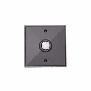 PB5017-FB Craftmade Recessed Mount Lighted Push Button in Flat Black