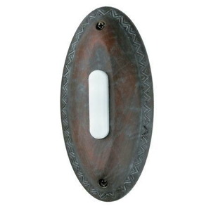 Craftmade rustic-brick-doorbell-push-button-bsovl-rb