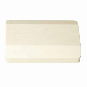 CBR DW Basic Tapered Rectangle Chime In Designer White 1