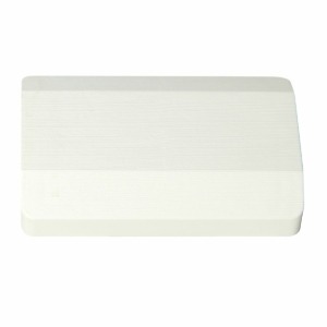 CBR W Basic Tapered Rectangle Chime In White 1