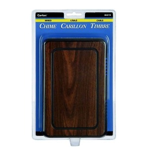 DH315 Carlon Wired Chime Dark Stained in Package 1