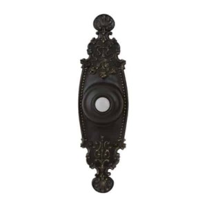 gorgeous ornate antique bronze lighted doorbell button pb3035 az v 1 1 1