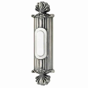 BSSO-PW Craftmade Ionic Column With Fluer De Lis Doorbell Button