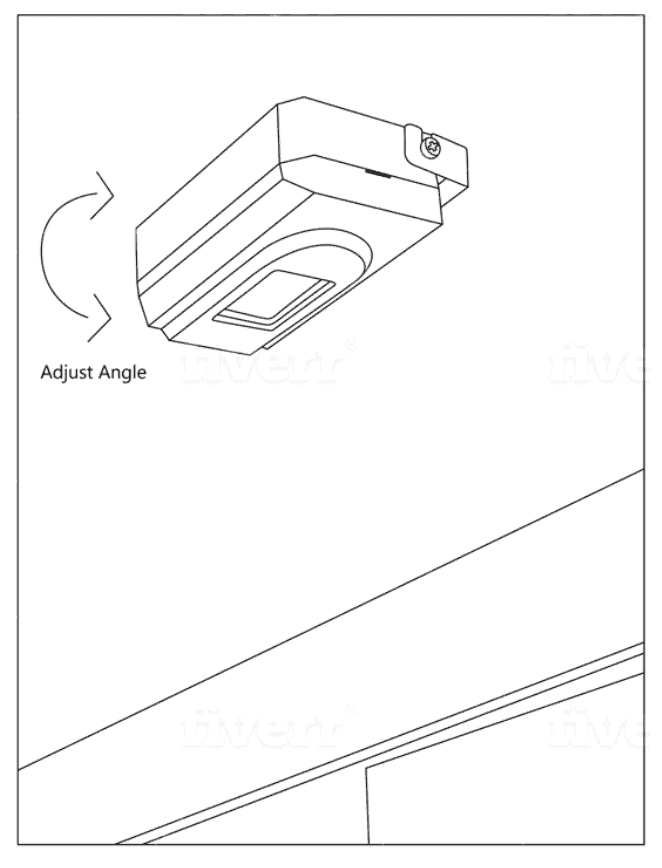 Motion Activated Door Alarm Entry Alert Over Door with Built In Speaker